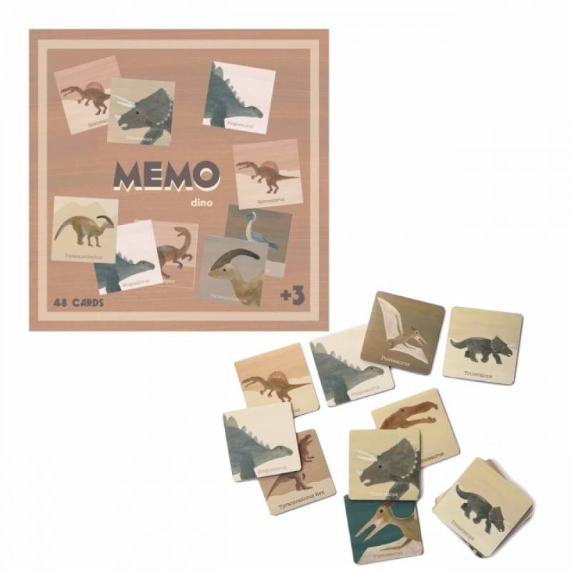 Dino-Memo-Spiel: Entdecke die Urzeitriesen - für Kinder ab 3 Jahren von EGMONT TOYS