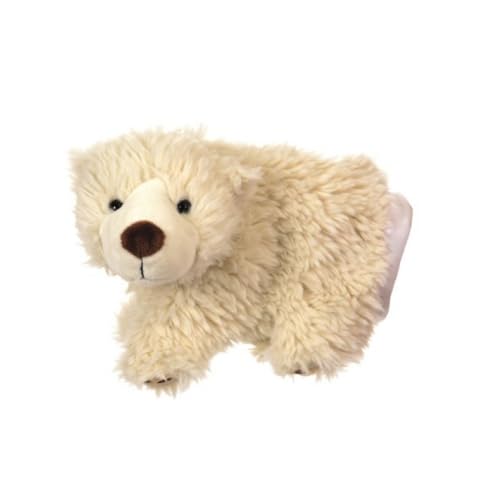 EGMONT TOYS Handpuppe Polarbär - Plüschhandpuppe für Kinder und Kasperletheater, Puppentheater geeignet von Egmont Toys