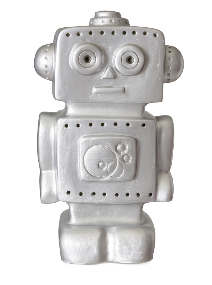 Heico Nachtlicht Roboter, silber von EGMONT TOYS