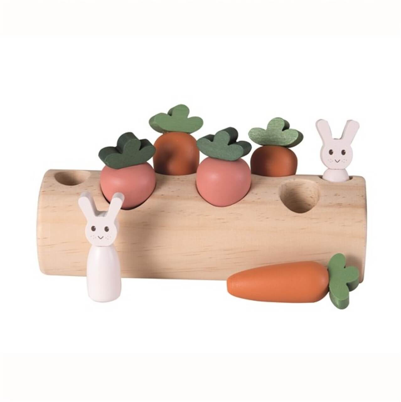 Holz Kaninchen-Garten Steckspiel von EGMONT TOYS