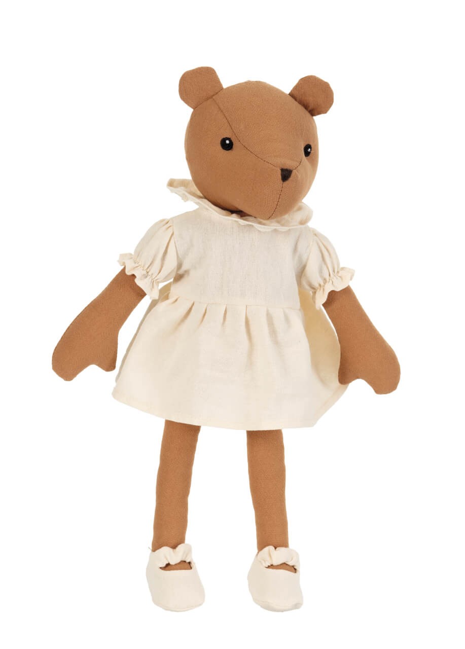 Juliette- Der charmante Stoff-Vintage-Bär mit Kleidung, 34cm von EGMONT TOYS