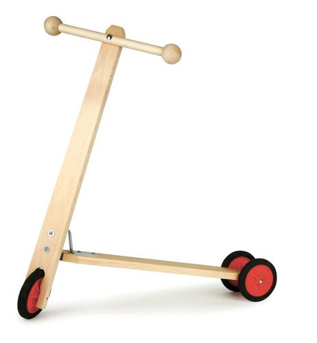 Kinder-Roller, Buche, 3 Räder von Egmont Toys