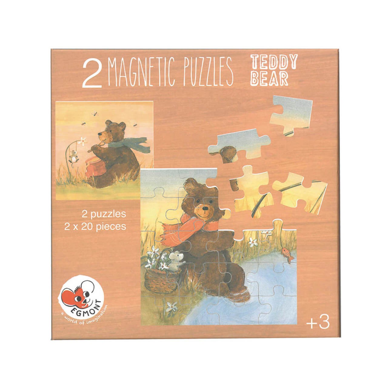 Magnetisches Puzzle-Buch Teddy Bär von EGMONT TOYS