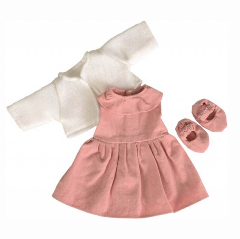 Puppenkleid rosa mit Jacke - Puppenkleidung für Puppen von Egmont Toys von EGMONT TOYS