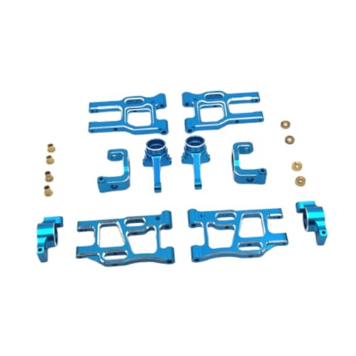 EHJRE 1/10 RC Auto Upgrade Teile Zubehör Kits Professionelle Hobby Werkzeug Ersatzteile Metall Upgrade für Ptg-2R LKW DIY Modifiziert, Blau von EHJRE