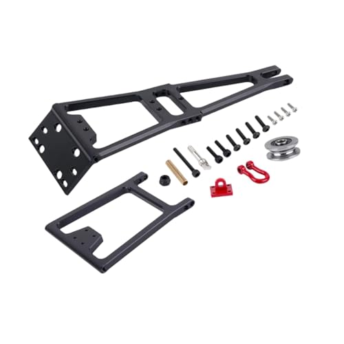 EHJRE 1/10 RC Truck Tow Crane Arm Wrecker Parts Hochleistungs Truck Und Tow Build Kits RC Zubehör, Schwarz von EHJRE