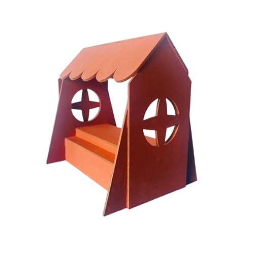 EHJRE 1/12 Puppenhaus Snack Stall Holz Einzelhandel Zähler für DIY Landschaft von EHJRE