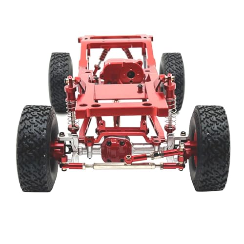 EHJRE 1/12 RC Autoteile Ersetzen Professionelle, Robuste RC Autoform, DIY Zubehör, Autochassis, Einfach zu Installierendes Upgrade für LC79 RC Truck, Rot von EHJRE