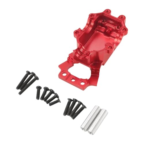 EHJRE 1/14 RC Auto Ersatzteile für die vordere Getriebeunterabdeckung, Metallgetriebegehäuse für 14209 14303 Auto-LKW-Fahrzeuge, DIY-modifiziert, Rot EHJRE 1/14 RC Auto Ersatzteile für die vordere Getriebeunterabdeckung, Metallgetriebegehäuse für 14209 14303 Auto-LKW-Fahrzeuge, DIY-modifiziert, Rot von EHJRE