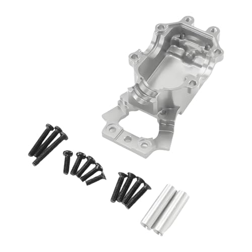 EHJRE 1/14 RC Auto Ersatzteile für die vordere Getriebeunterabdeckung, Metallgetriebegehäuse für 14209 14303 Auto-LKW-Fahrzeuge, DIY-modifiziert, Silber EHJRE 1/14 RC Auto Ersatzteile für die vordere Getriebeunterabdeckung, Metallgetriebegehäuse für 14209 14303 Auto-LKW-Fahrzeuge, DIY-modifiziert, Silber von EHJRE