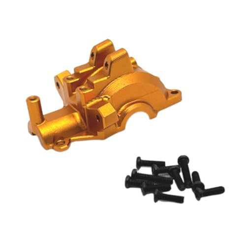 EHJRE 1/16 RC Auto, Vordere Getriebeabdeckung, Differentialgehäuseabdeckung, Kollisionssicher, Robustes RC Autoteil für 16101 16102 16103, DIY Zubehör, Gold von EHJRE