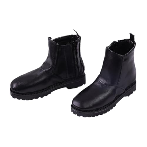 EHJRE 1/3 Kurze Stiefel DIY Imagination Pädagogische PU Lederschuhe für 24'' Puppen von EHJRE