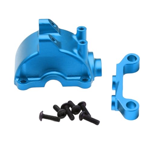 EHJRE 1:10 RC Auto Getriebe Abdeckung Ersatz Differential Gehäuse Shell Arm Stabilisator für TT02, Blau von EHJRE