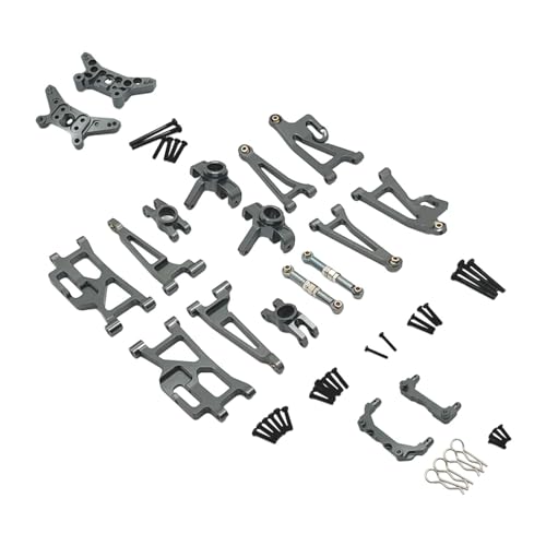 EHJRE 1:14 RC Auto Metall Upgrade Kits Karosseriesäule R Pins Lenkbecher für 14209, grau von EHJRE