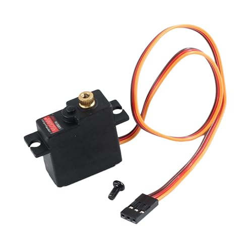 EHJRE 1:14 RC Auto Servo RC Ersatzteile Metallzubehör für Wltoys 144010 124007 124016 von EHJRE