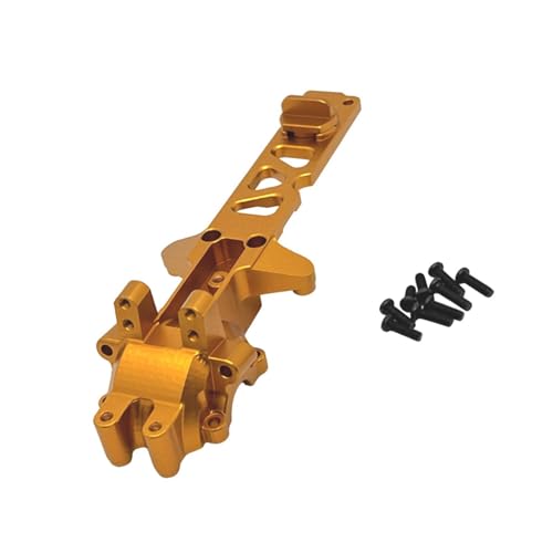 EHJRE 1:16 RC Auto Getriebe Abdeckung Metall Hinten Upgrade Teil Differential Fall Abdeckung für 16209 16210, Gold von EHJRE