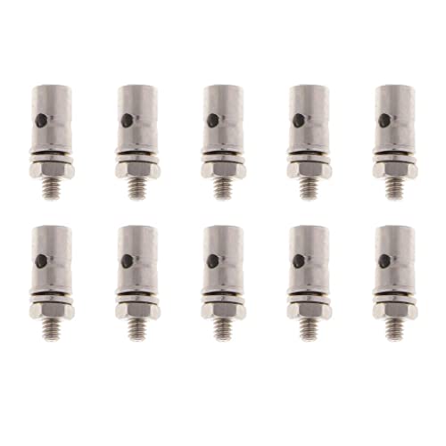 EHJRE 10 Stück Schraube Verbindung Stecker Pushrod Teller für RC, C von EHJRE