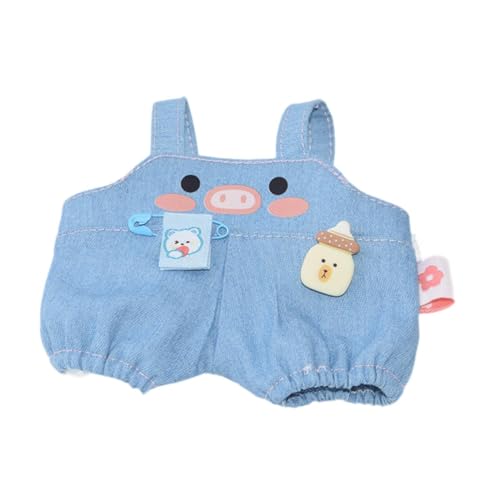 EHJRE 17 cm Puppenkleidung Set, Zauberhafte Accessoires für Kleine Mädchen, Schweinehose von EHJRE