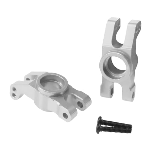 EHJRE 2Pcs 1/14 RC Auto Hinterradlenkung Set Upgrade Teil für 14211, Silber EHJRE 2Pcs 1/14 RC Auto Hinterradlenkung Set Upgrade Teil für 14211, Silber von EHJRE