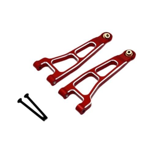 EHJRE 2X 1/12 RC Auto Federarm Ersatzteile für Modelle UD1201 und UD-12pro, Rot von EHJRE