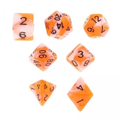 EHJRE 2x7/Set Polyeder Set Aus D8 D10 D12 D20 Mehrseitig für Rollenspiele Tabletop RPG Spiel von EHJRE