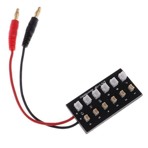 EHJRE 5X 1S Balance Lade Bord 12 in 1 Micro JST PH Parallel Verbinden Platte für Lade von EHJRE