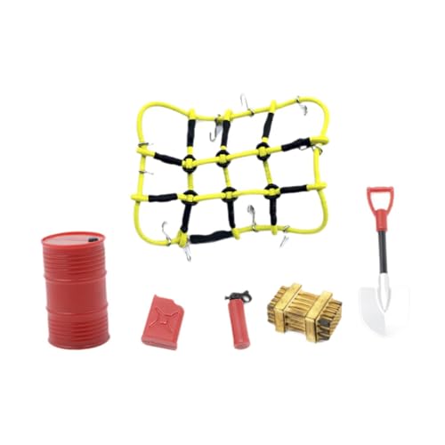 EHJRE 6X RC Auto Dach Dekoration RC Fahrzeugteil für 1/18 SCX24, Gelb EHJRE 6X RC Auto Dach Dekoration RC Fahrzeugteil für 1/18 SCX24, Gelb von EHJRE
