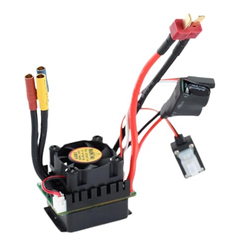 EHJRE Bürstenloser ESC, Elektronischer Drehzahlregler, Zubehörteile für Wltoys 144010 RC Auto von EHJRE