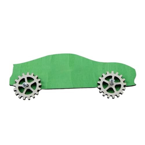 EHJRE DIY Busy Board Auto Form Motorik Montessori Spielzeug für Reisen Kindergarten Spielzeug, Grün von EHJRE