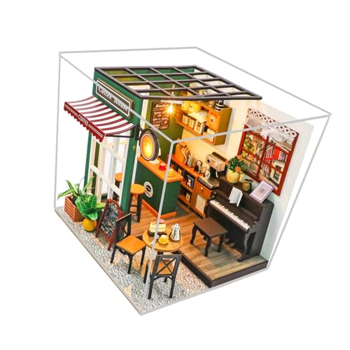 EHJRE DIY Miniatur Haus Bausätze 3D Holzpuzzle für Teenager Geburtstagsgeschenke von EHJRE