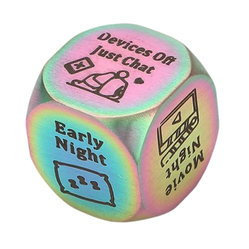 EHJRE Date Night Dice Compact Movie Night Dice für Hochzeits Geburtstag Jubiläum von EHJRE