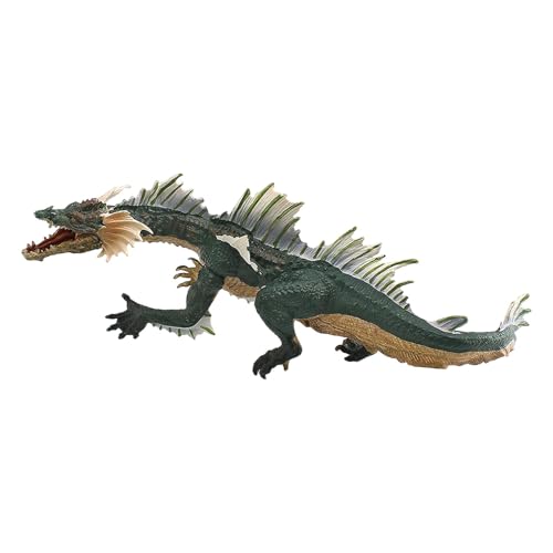 EHJRE Dinosaurier-Actionfigur, Spielzeug, Tierfigur, Modellsammlungen, Zubehör, simuliertes Dinosaurierspielzeug, sensorisches Spielzeug für, GrÜn von EHJRE