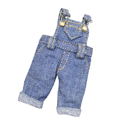 EHJRE Exquisite Puppenkleidung für BJD Puppen - Jeans Ensemble für Mini Puppen, Dunkelblau von EHJRE