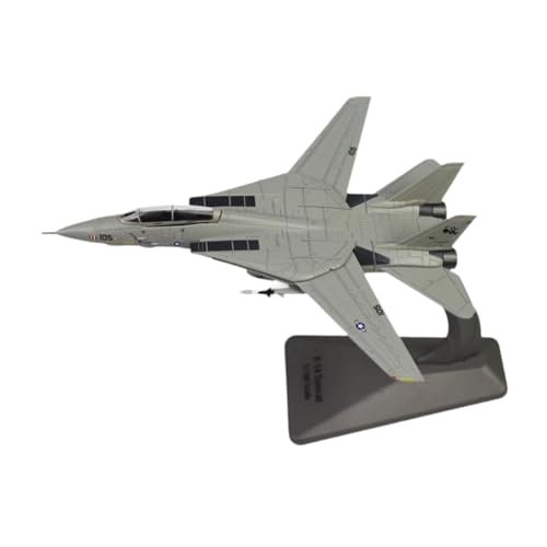 EHJRE F14D Kampfjet-Modellflugzeug, Display-Simulation, Flugzeug-Ornament, Flugzeugmodell aus Legierung für Fernsehschrank, Schlafzimmer, Café, Zuhause von EHJRE