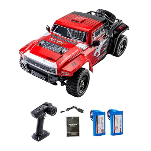 EHJRE Hochleistungs RC Truck Im Maßstab 1/12 für Kinder Und Erwachsene, Rot 2b von EHJRE