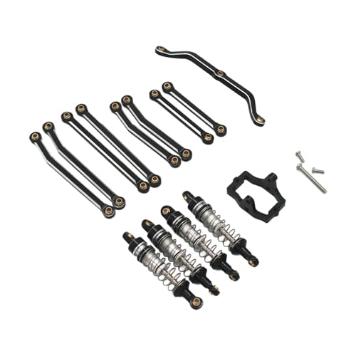 EHJRE Hochwertiges Upgrade Kit für RC Fahrzeuge Im Maßstab 1:18, Schwarz EHJRE Hochwertiges Upgrade Kit für RC Fahrzeuge Im Maßstab 1:18, Schwarz von EHJRE