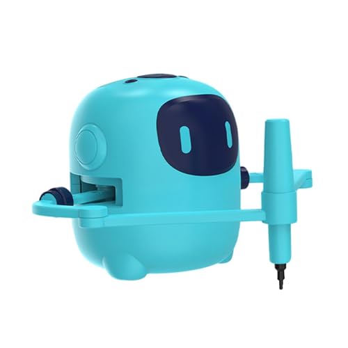 EHJRE Intelligenter Kinder Zeichnungsroboter, Interaktiver Malroboter, Automatische Malerei, Kreative Kinder Aufklärungs Zeichenmaschine, Blau von EHJRE