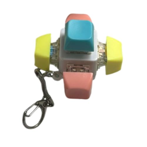 EHJRE Keyboard Fidget Creative Keychain Fidget Tool für Teenagergeschenke Erwachsene Kinder Kinder von EHJRE