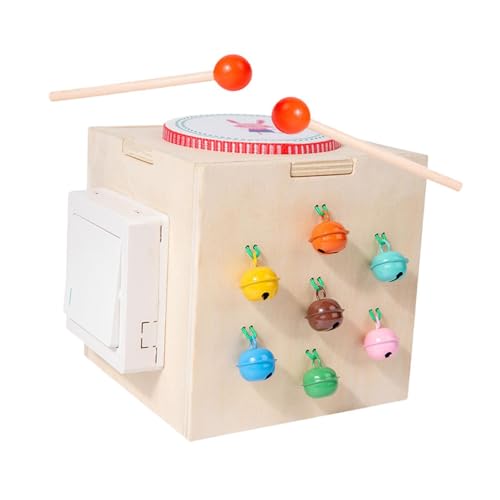 EHJRE Kinder Schlagzeug Set, Montessori Musikinstrumenten Set für Babys Im Alter von 2 3 4 5 6 von EHJRE