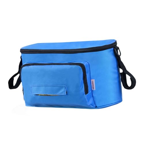 EHJRE Kinderwagen Organizer, Kinderwagen Abdeckung für Babys, Verstellbarer Schultergurt, Kinderwagen Reisetasche, Baby Handtasche für Reisen mit Haustieren, Blau von EHJRE