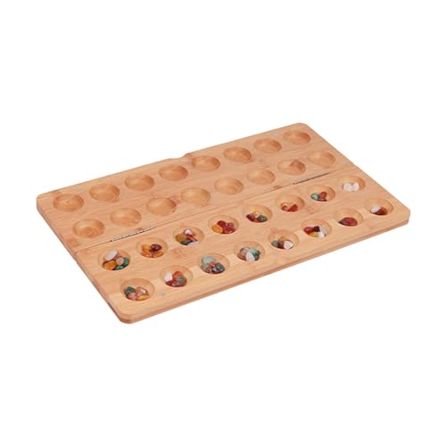 EHJRE Mancala Brettspiel für Familienspielabend Tragbar von EHJRE