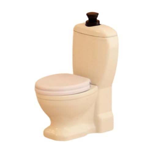EHJRE Mini Toilette 1:12 Puppenhaus Zubehör Realistische Badezimmer Möbel Lustiges Geschenk EHJRE Mini Toilette 1:12 Puppenhaus Zubehör Realistische Badezimmer Möbel Lustiges Geschenk von EHJRE