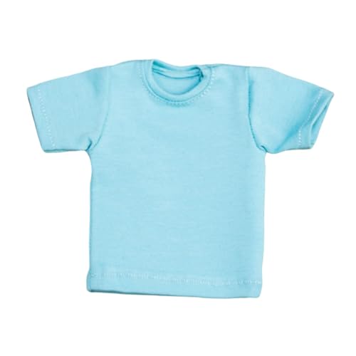 EHJRE Modisches T Shirt Set für Sammlerfiguren Im Maßstab 1/6, Hellblau von EHJRE