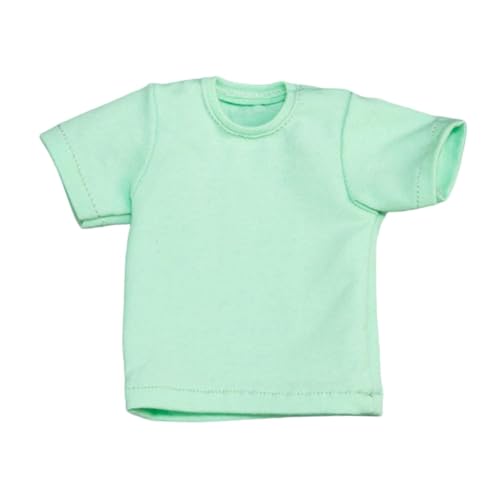 EHJRE Modisches T Shirt Set für Sammlerfiguren Im Maßstab 1/6, hellgrün von EHJRE