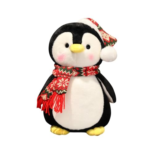 EHJRE Pinguin-Plüschtier, Kuscheltier, Plüschtier, Partygeschenke, Festival, Weihnachten, Plüsch-Pinguin-Puppe, Kuschel-Plüschtier für die Familie, L von EHJRE