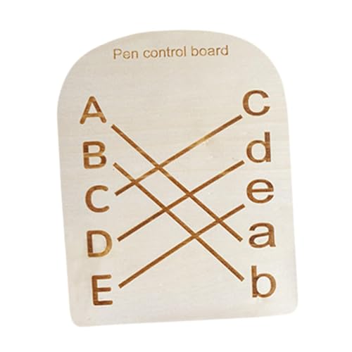 EHJRE Praktizierende Board Holzverfolgung Board mit Stift Early Educational Toys Kid Lern ​​Toy Writing Practice Board für 3 Jahre Alt, Style A von EHJRE