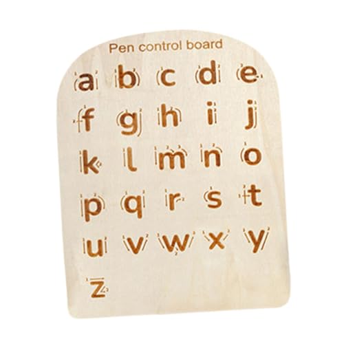 EHJRE Praktizierende Board Holzverfolgung Board mit Stift Early Educational Toys Kid Lern ​​Toy Writing Practice Board für 3 Jahre Alt, Style C von EHJRE