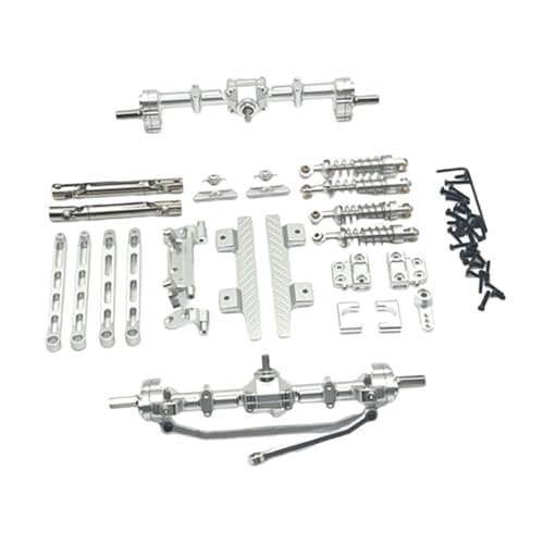 EHJRE Premium RC Auto Upgrade Kit Aus Metall für 1/12 MN82 LC79 Modelle, Silber von EHJRE