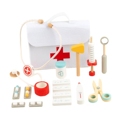 EHJRE Pretend Doctor Playset Cosplay Doctor Set Spielzeug für Mädchen Jungen von EHJRE