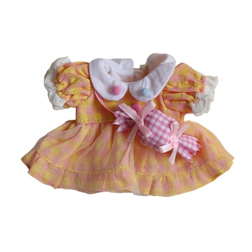 EHJRE Puppenkleid Handgefertigte Kleidung für 10 15 cm Puppen Dress Up Geburtstagsgeschenke von EHJRE